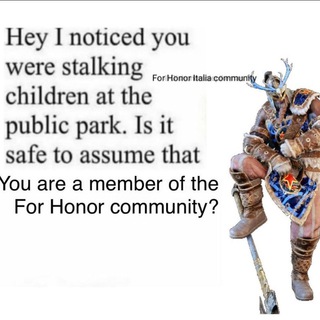 Логотип @forhonoritaliapc - For Honor Italia Community