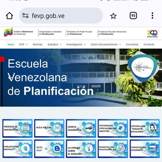Логотип @formacionmpppfevp - FORMACIÓN Vicepresidencia Sectorial de Planificación/MPPP/FEVP