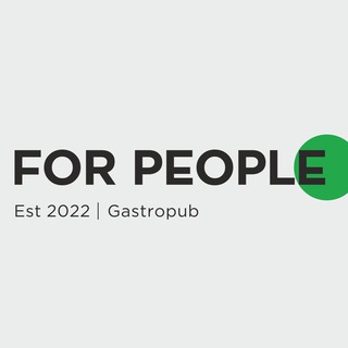 Логотип @forpeoplerest - ресторан «FOR PEOPLE»