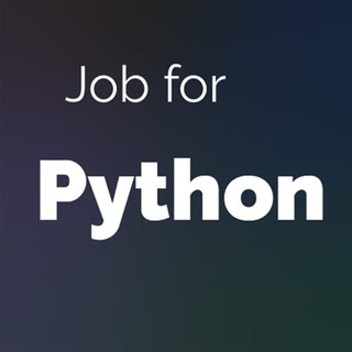 Логотип @forpython - Job for Python