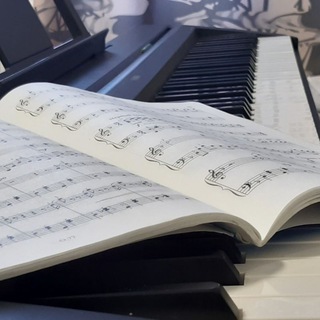 Логотип @fortepiano54 - Для музыкантов 🎼