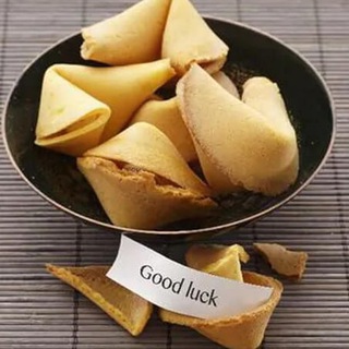 Логотип @fortuneccookie - Печенье с предсказанием