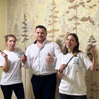 Логотип @foto_rabot - Фото работ | Покраска обоев