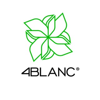 Логотип @fourblanc - 4BLANC — вытяжки для маникюра, педикюра. Всё для nail-мастера