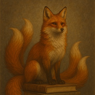Логотип @foxherestuff - fox heres' stuff