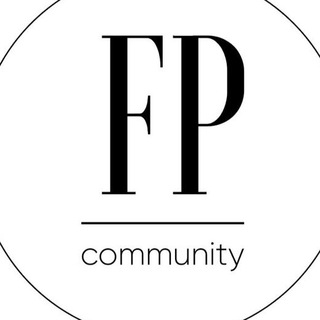 Логотип @fp_community - FP COMMUNITY