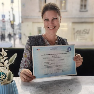 Логотип @france_francais - Французский для всех - Le français