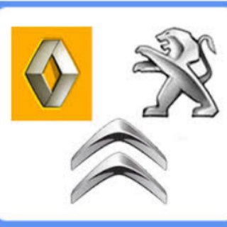 Логотип @franceparts - Renault, Peugeot, Citroen