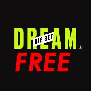 Логотип @free_dream_big_bet - DREAM BIG BET 🍏 FREE