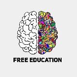 Логотип @free_education_for_all - @free_education_reserve 👈резeрвный канал!