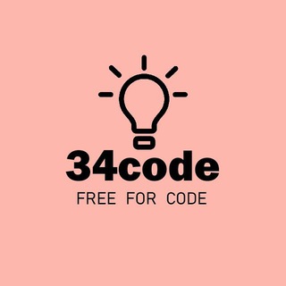 Логотип @freeforcode - 34code | Python | Soft