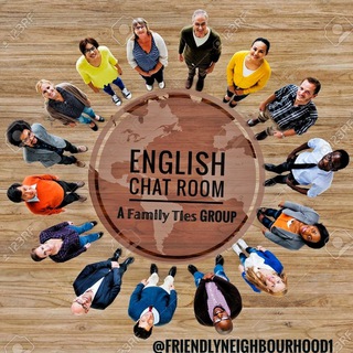 Логотип @friendlyneighbourhood1 - English Chat Room