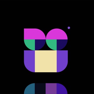 Логотип @froggyonchain - лягушка в блокчейне.