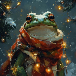 Логотип @froggyprojects - мемуары лягушки.