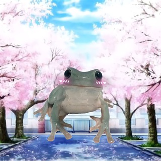 Логотип @frogphrog - Лягушки жабятся / frogs 🐸