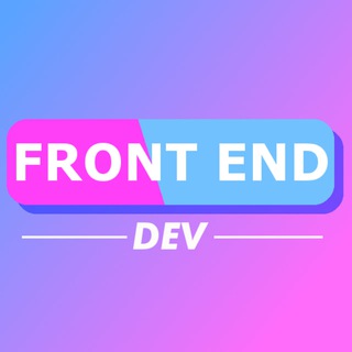 Логотип @front_end_dev - FrontEndDev