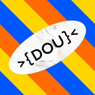Логотип @frontend_dou - DOU | Front-end