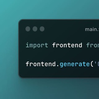 Логотип @frontenddotcode - Frontend.code - JS Разработка