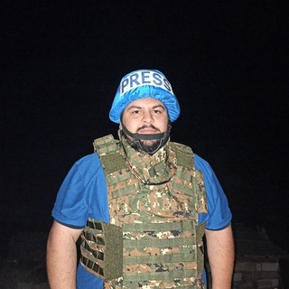 Логотип @frontline_news - Frontline news by David Torosyan/ Ռազմաճակատային լուրեր Դավիթ Թորոսյանից