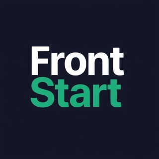 Логотип @frontstart_ru - FrontStart / там, где начинается frontend