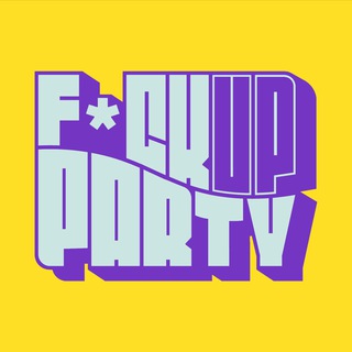 Логотип @fuckupparty - F*ck Up Party
