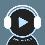 Логотип @fullmp3bot - Скачать музыку | Поиск песни