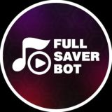 Логотип @fullsaverbot - Скачать музыку из Инстаграма Тиктока