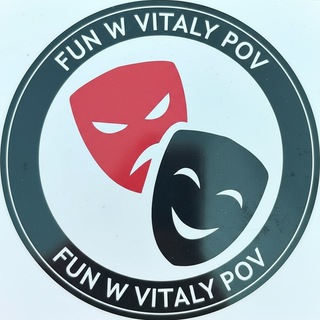 Логотип @fun_w_vitaly_pov - fun w vitaly pov
