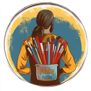 Логотип @funkyfusion - Funky Fusion - Современные художники.