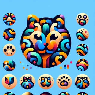 Логотип @furryfelinesfun - 🐾 Шерстяные хулиганы 🐾