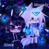 Логотип @gacha_sm_chat - •Чат Фиксиков🦋~