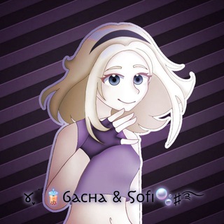 Логотип @gacha_sosofi - 𑊢ִֶָ ࣪ 🧋Ⳓⲁⲥⲏⲁ & Ⲋⲟϝⲓ🫧♯࿐