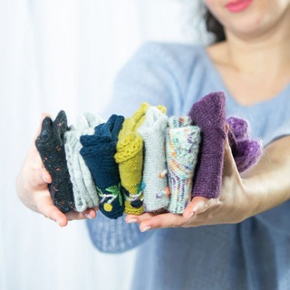 Логотип @gallery_art_socks - Красивые носки от Юлии Любиной | Gallery_art_socks