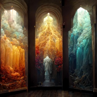 Логотип @galleryoftransfigurations - Gallery of Transfigurations (midjourney)