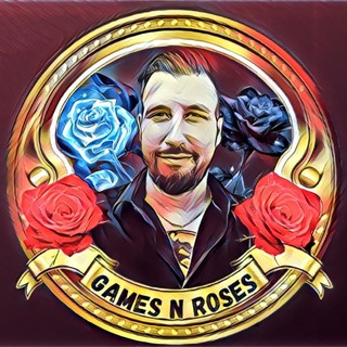Логотип @gamesnroses - Games N Roses