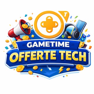 Логотип @gametimeofferte - MIGLIORI OFFERTE TECH GAMES NERD | GAMETIME