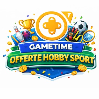 Логотип @gametimeoffertehobbysport - MIGLIORI OFFERTE HOBBY E SPORT | GAMETIME