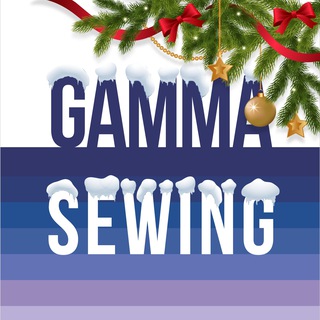 Логотип @gamma_sewing - GAMMA® ОПТОМ || Товары для шитья и рукоделия