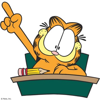 Логотип @garfieldchat - Гарфилдомания ЧАТ!