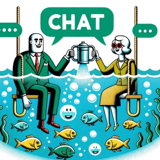 Логотип @gaskovtalkschat - Чат без воды