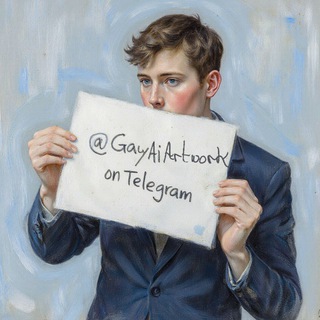 Логотип @gayaiartwork - AI Male Art Studio 🎨 💻