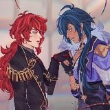 Логотип @gayshini - 💦~PornGenshin~💦