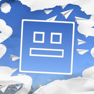 Логотип @gd_gn - Geometry Dash Global News