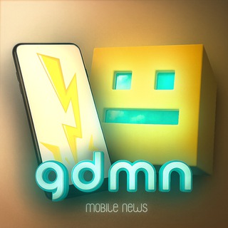 Логотип @gdm_news - Geometry Dash Mobile News