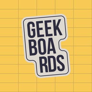 Логотип @geekboards_official - GEEKBOARDS