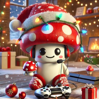 Логотип @geekmuhomor - Mухомор