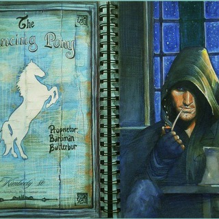 Логотип @geekpriyut - Гарцующий Пони