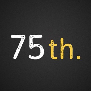 Логотип @gen75th - 75th.