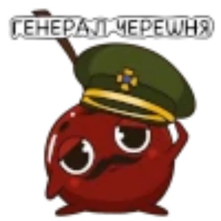 Логотип @generalcherehni - Генерал Черешня