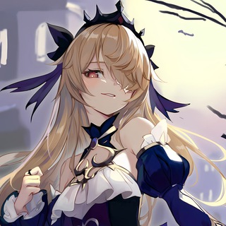 Логотип @genshin_memes - Постироничный HoYoverse | Genshin Impact